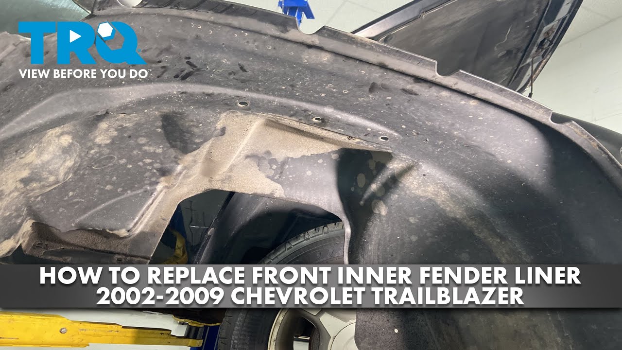 How to Replace Inner Fender Liners 2002-2009 Chevrolet Trailblazer