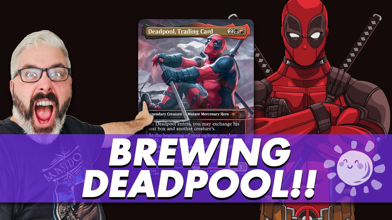 Brewing Deadpool, Trading Card