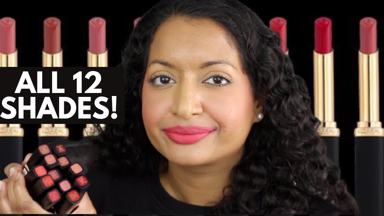 Обзор матовых помад L'Oréal Colour Riche Intense Volume
