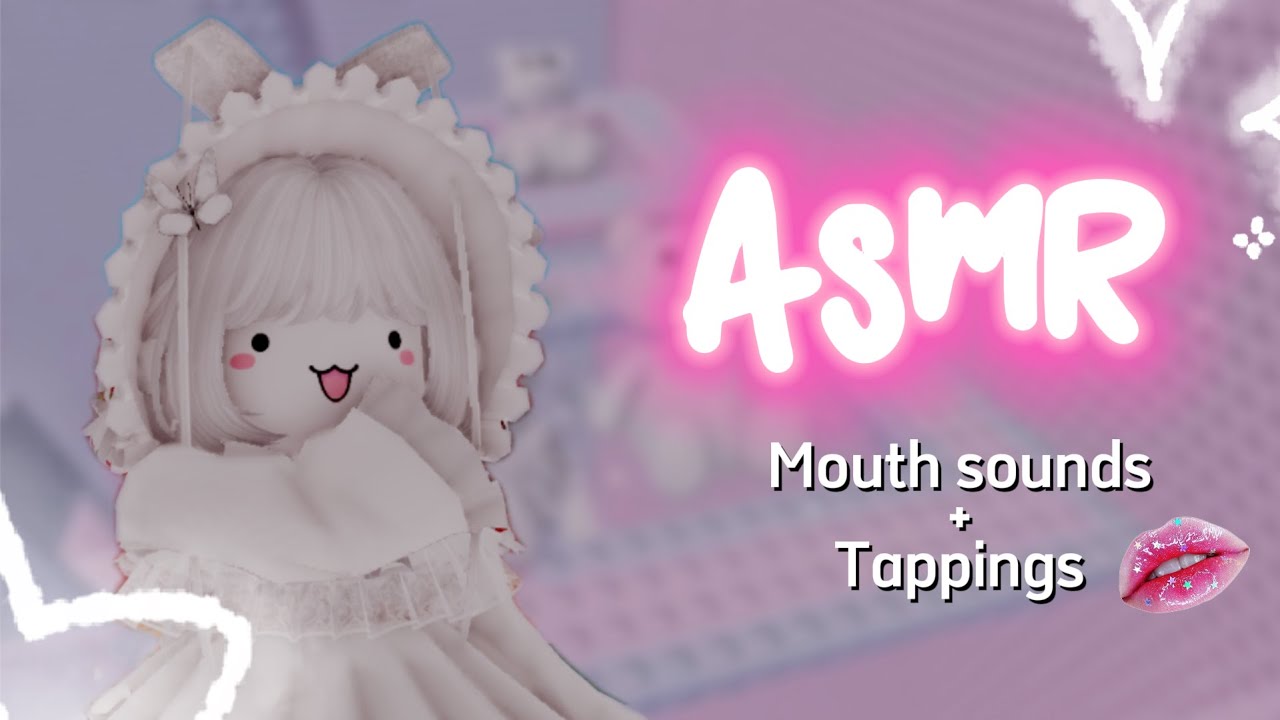 Roblox Relaxing Parkour ASMR🌜- Wet Mouth Sounds + Tapping
