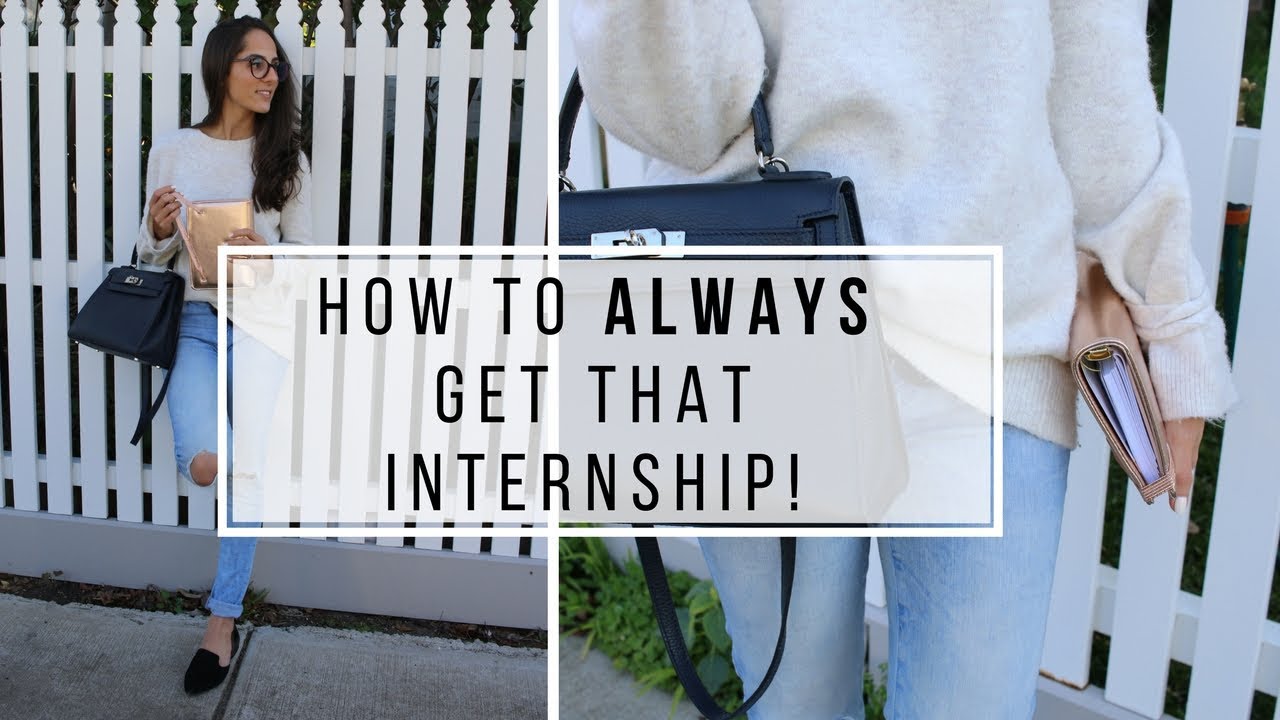 5 tips for how to get an internship!
