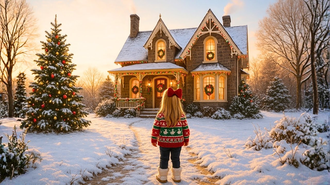 Abandoned Little Girl Found a Christmas Victorian Cottage—The Attic Chest Held $300 Million