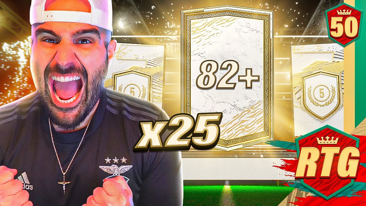 MY ICON SWAP PACK!! FIFA 21 RTG #49