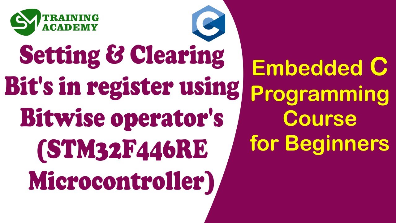 Register Bit Set and Clear Technique in Embedded C Explained