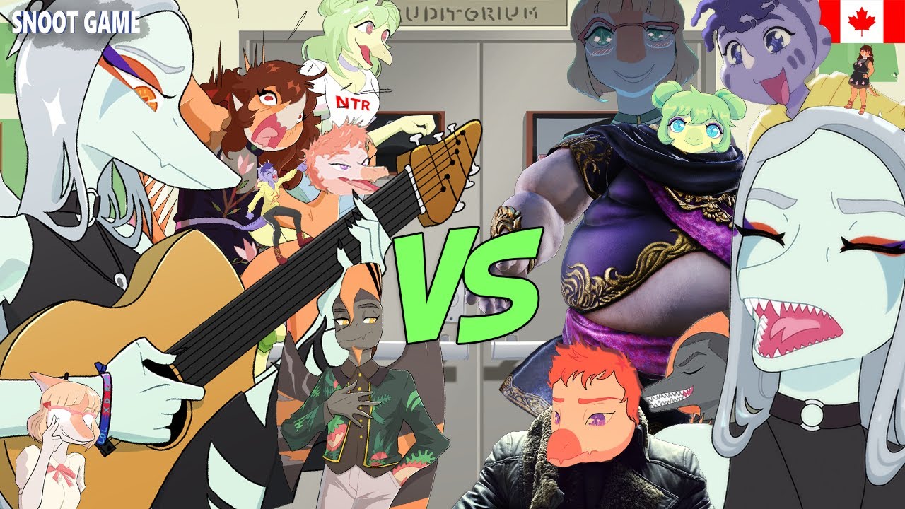 Goodbye Volcano High vs Snoot Game Characters