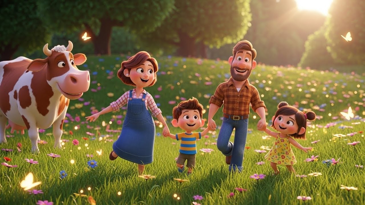 The Farmer in the Dell 🚜🎶 | Classic Nursery Rhyme for Kids, Fun Songs and More!