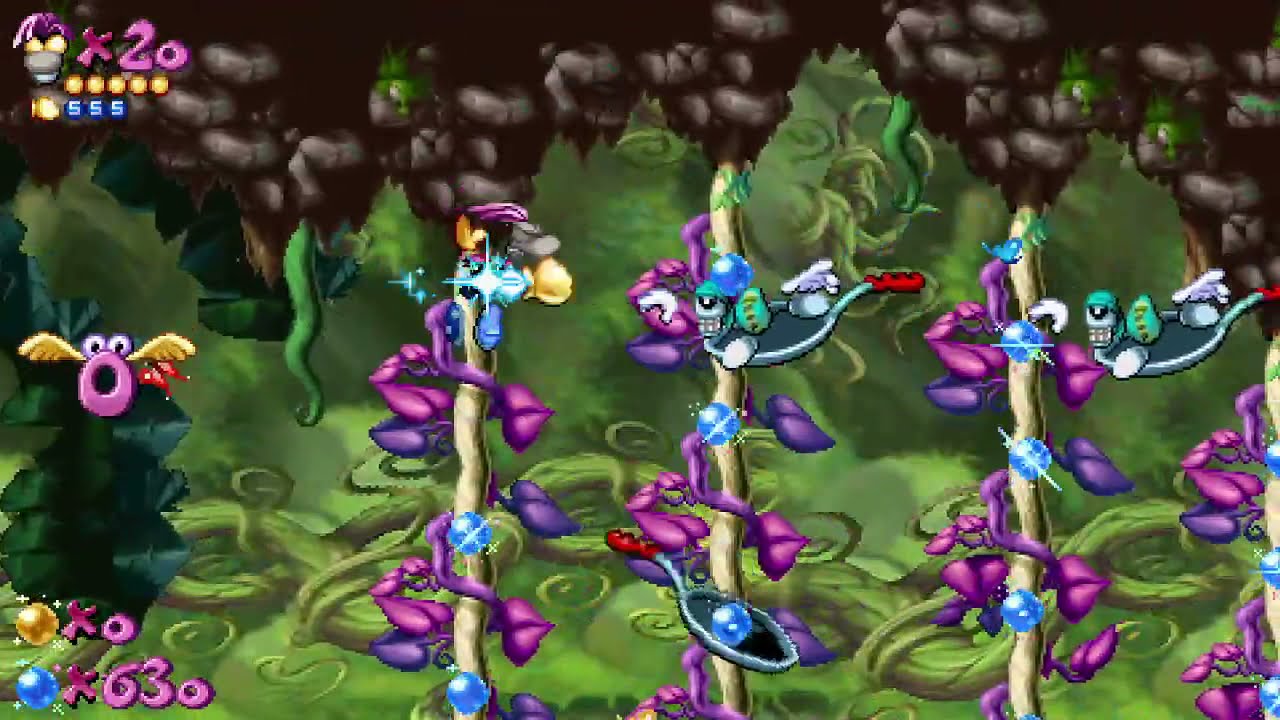 Rayman Redesigner : Woods of Light : Created by : Lightybeard Y