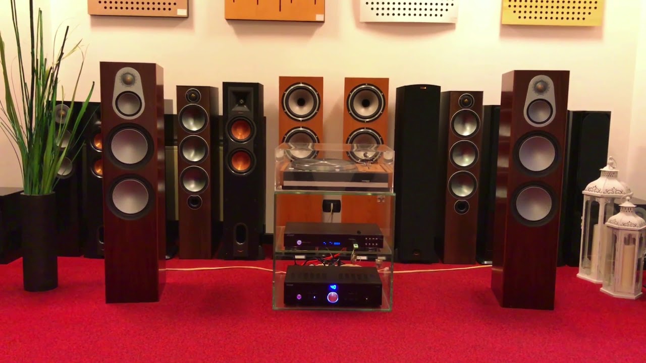 TANNOY Revolution XT8F vs MONITOR AUDIO Silver 500!