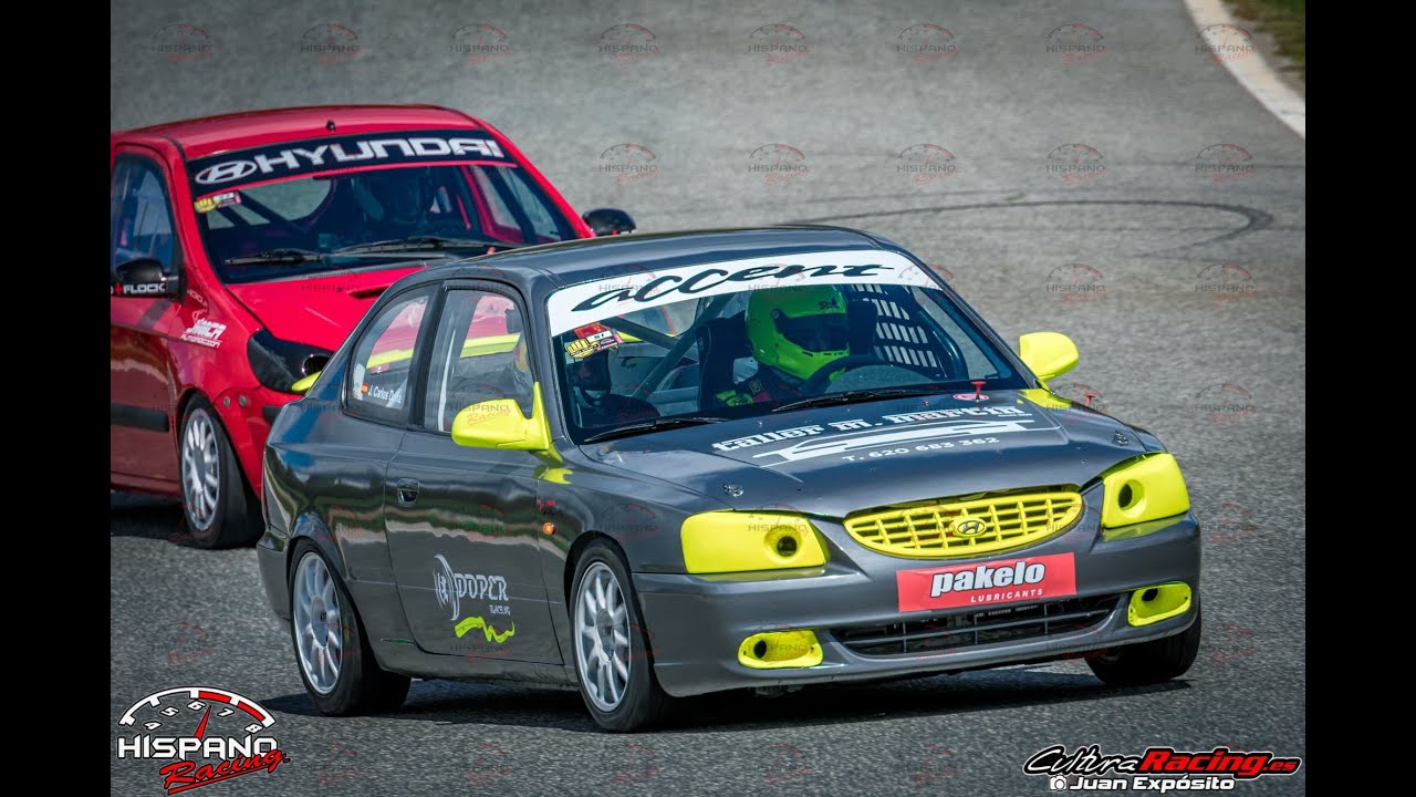 ONBOARD JUAN CARLOS DOÑA en el CIRCUITO MIKE G GUADIX con HYUNDAI ACCENT FASE II