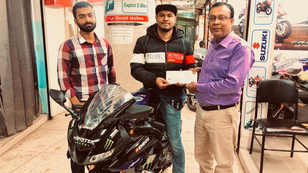 Buying MY NEW BIKE | YAMAHA | R15 V3 Monster | Thailand 🇹🇭 Version | 2020 | Hrid 4t