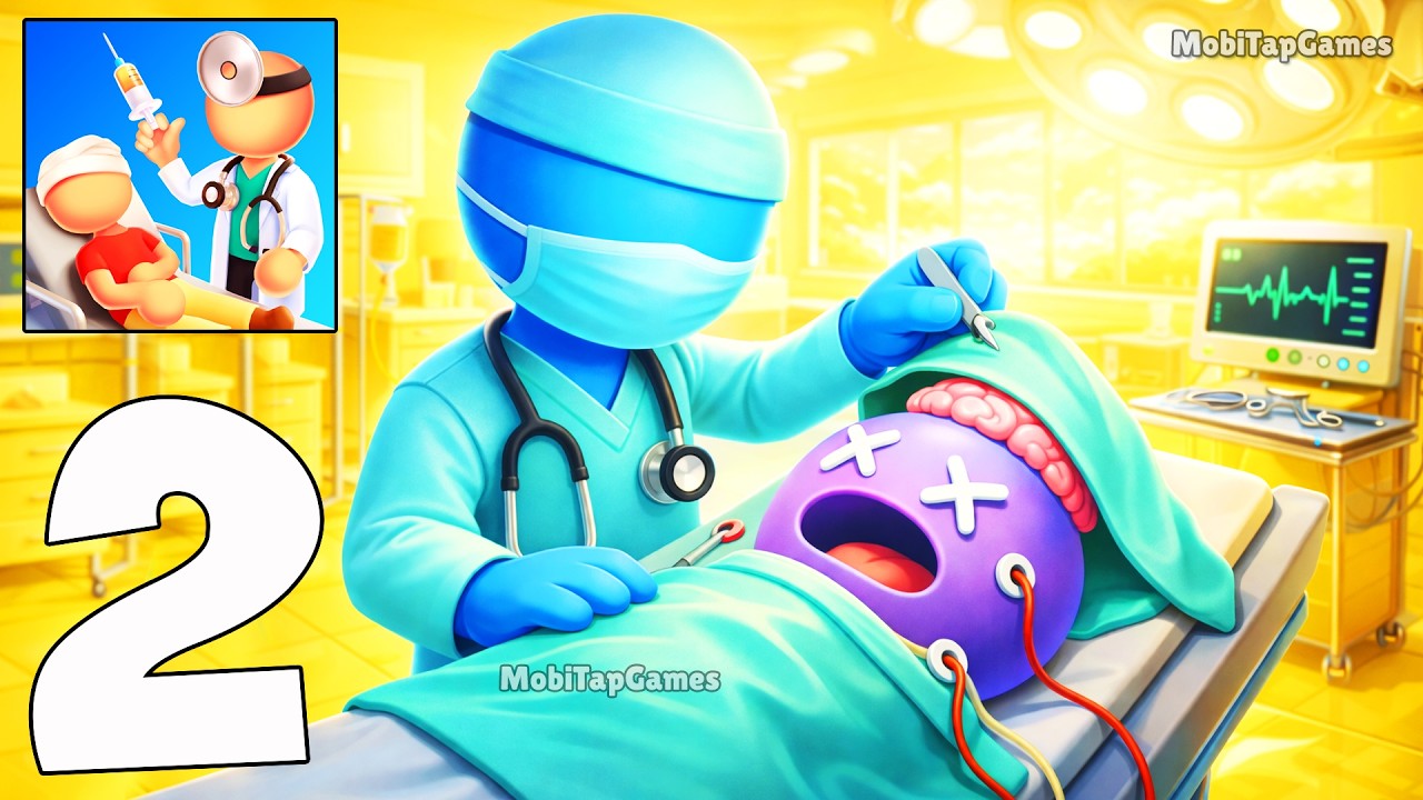 ✚ Master Hospital - Gameplay Walkthrough Part 2 - Build and Manage Your Hospital Empire iOS,Android