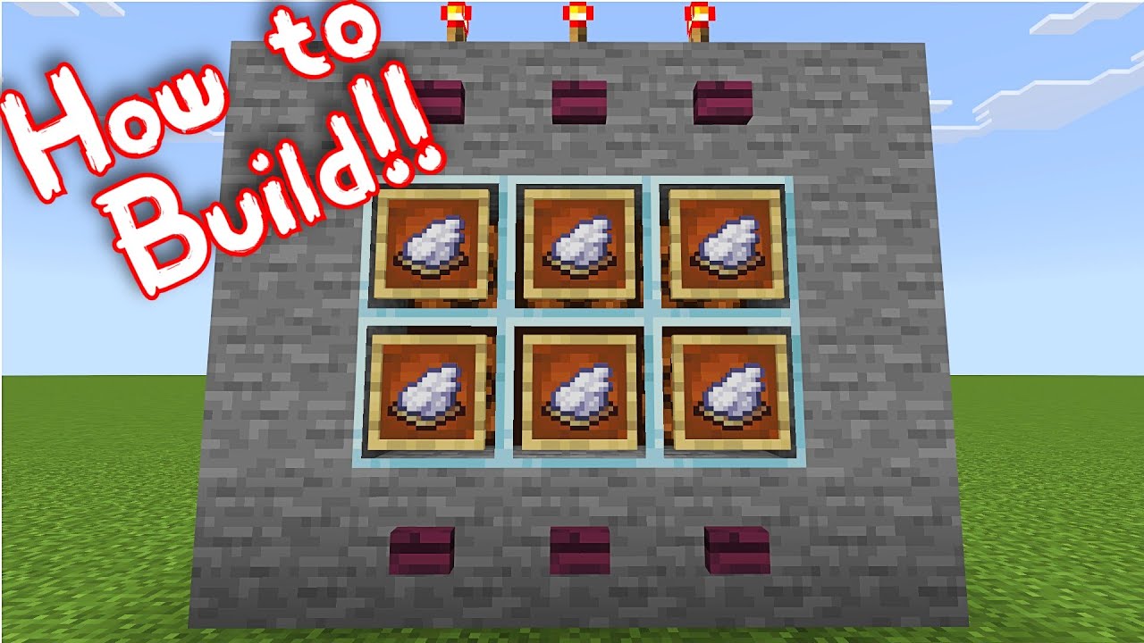 Как сделать двухъярусную вывеску из редстоуна. Руководство для игроков в Minecraft по игре #bedrock