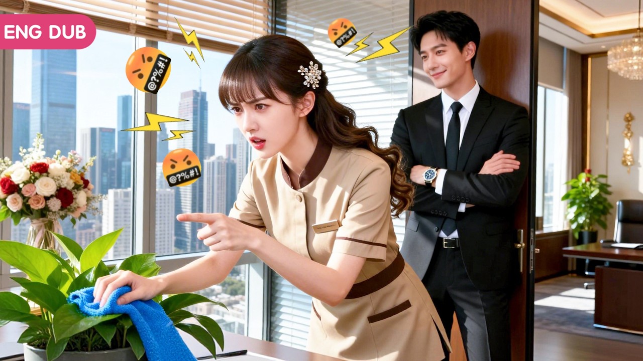 Single Mother Is Cursing Boss In a Corner!Unexpected CEO Heard All Behind Her!He Fell For Her Cute!