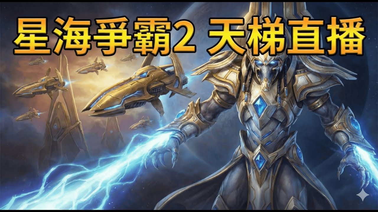 星海爭霸2 神族宗師天梯GOGO | 衝一千訂閱 | 預計開到5:00