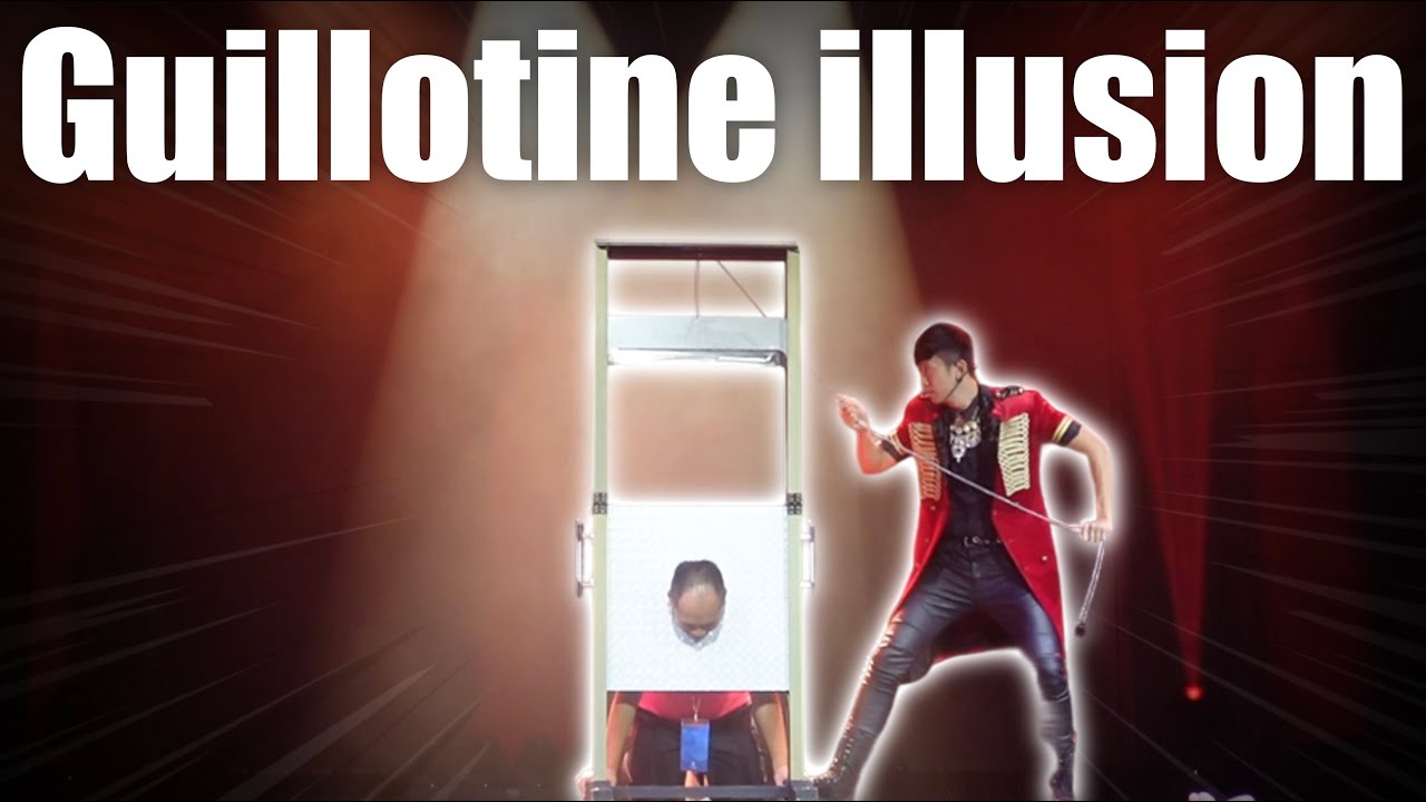 Cruise Ship Magic One Man Show｜Comedy｜Guillotine illusion｜Head chopper｜Magician ChaNi｜郵輪魔術表演｜魔術師查尼