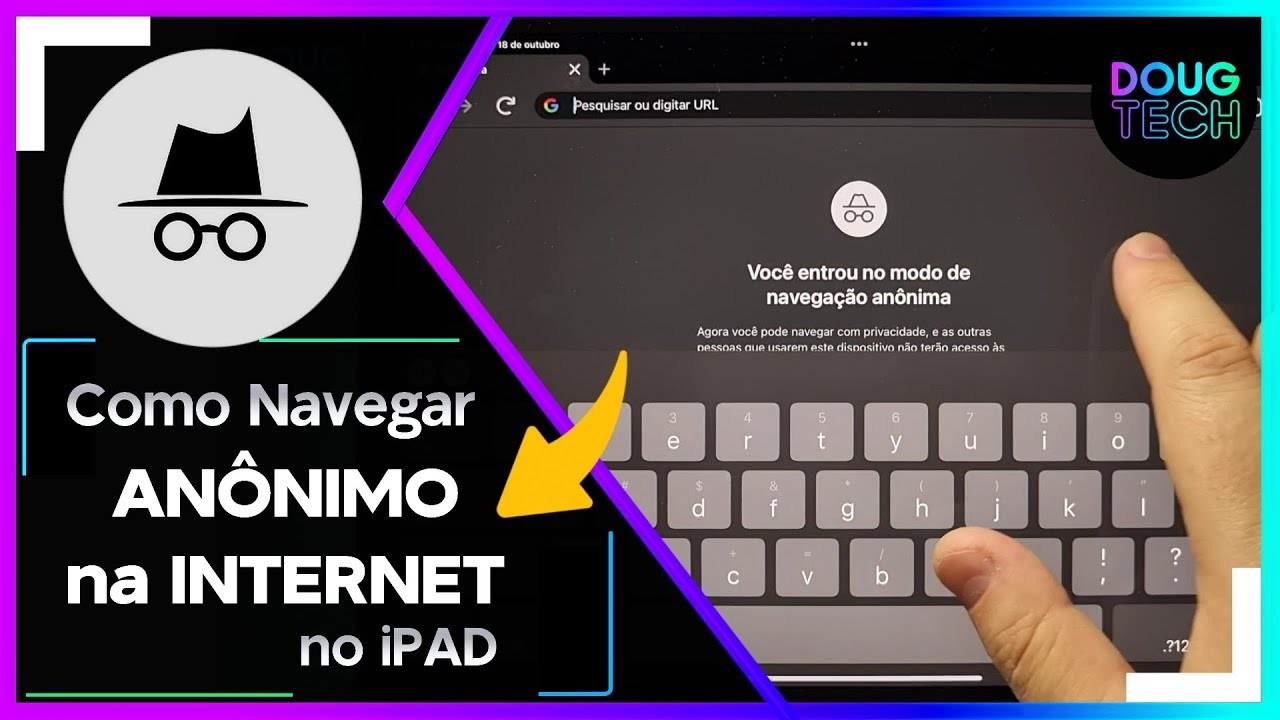 Como Navegar AN&Ocirc;NIMO na INTERNET no iPAD