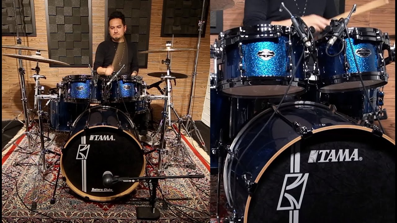 Bateria TAMA SUPERSTAR Maple Hyper-Drive Indigo Sparkle
