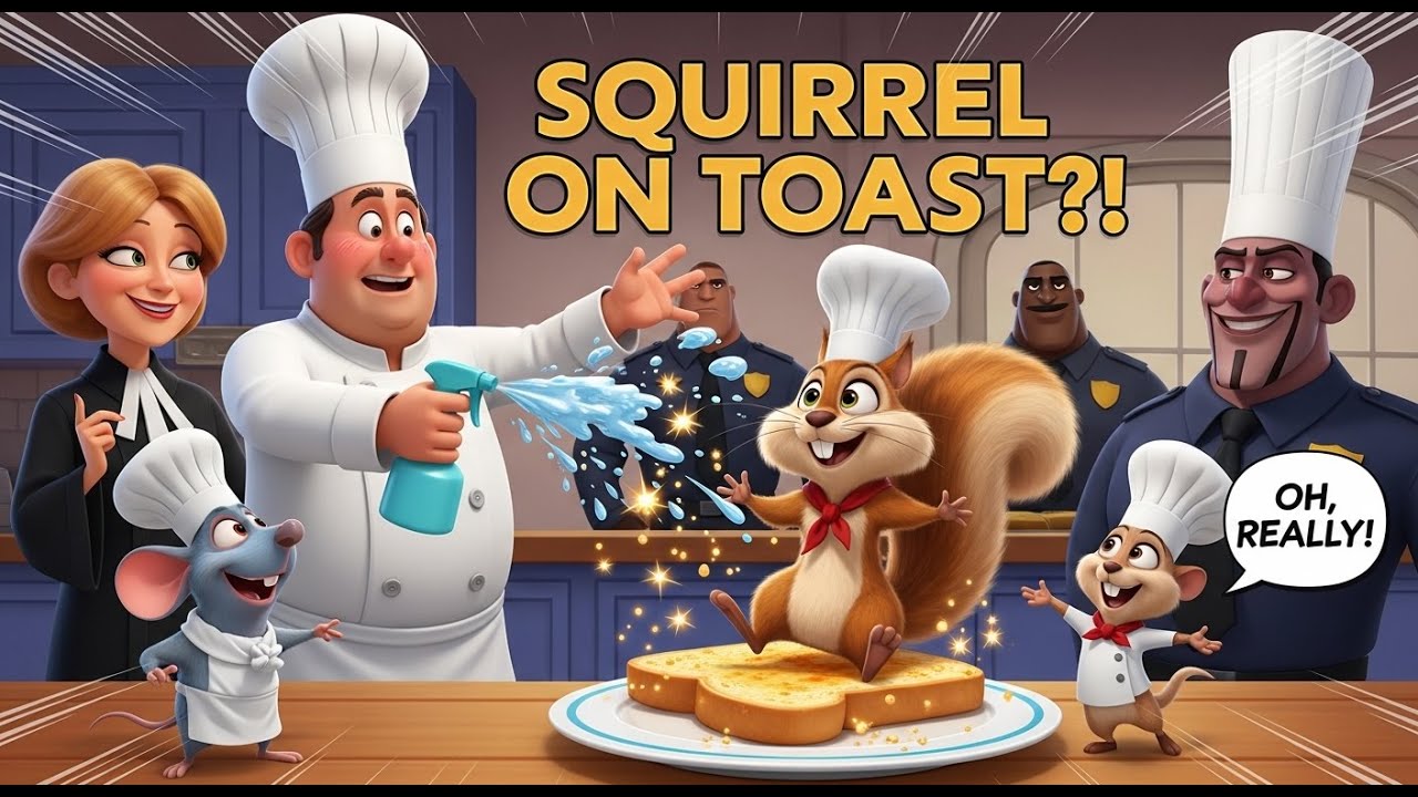 الشيف ينقذ الفأر الصغير! 🐭🌊 | Chef Saves Tiny Remy! River Rescue Turns Into BIG Trouble! 🐭🌊