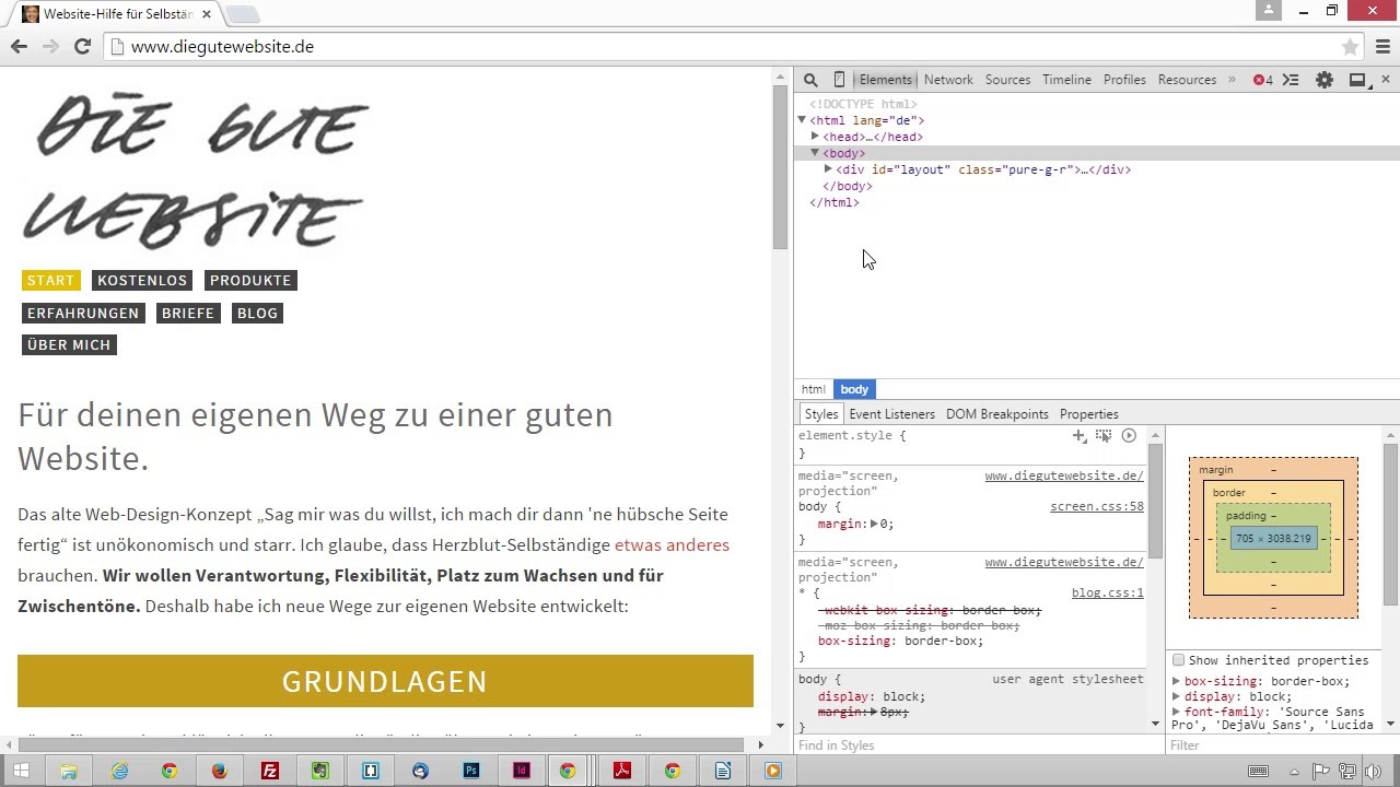 So untersuchen Sie Ihre Website | Meine eigene Website