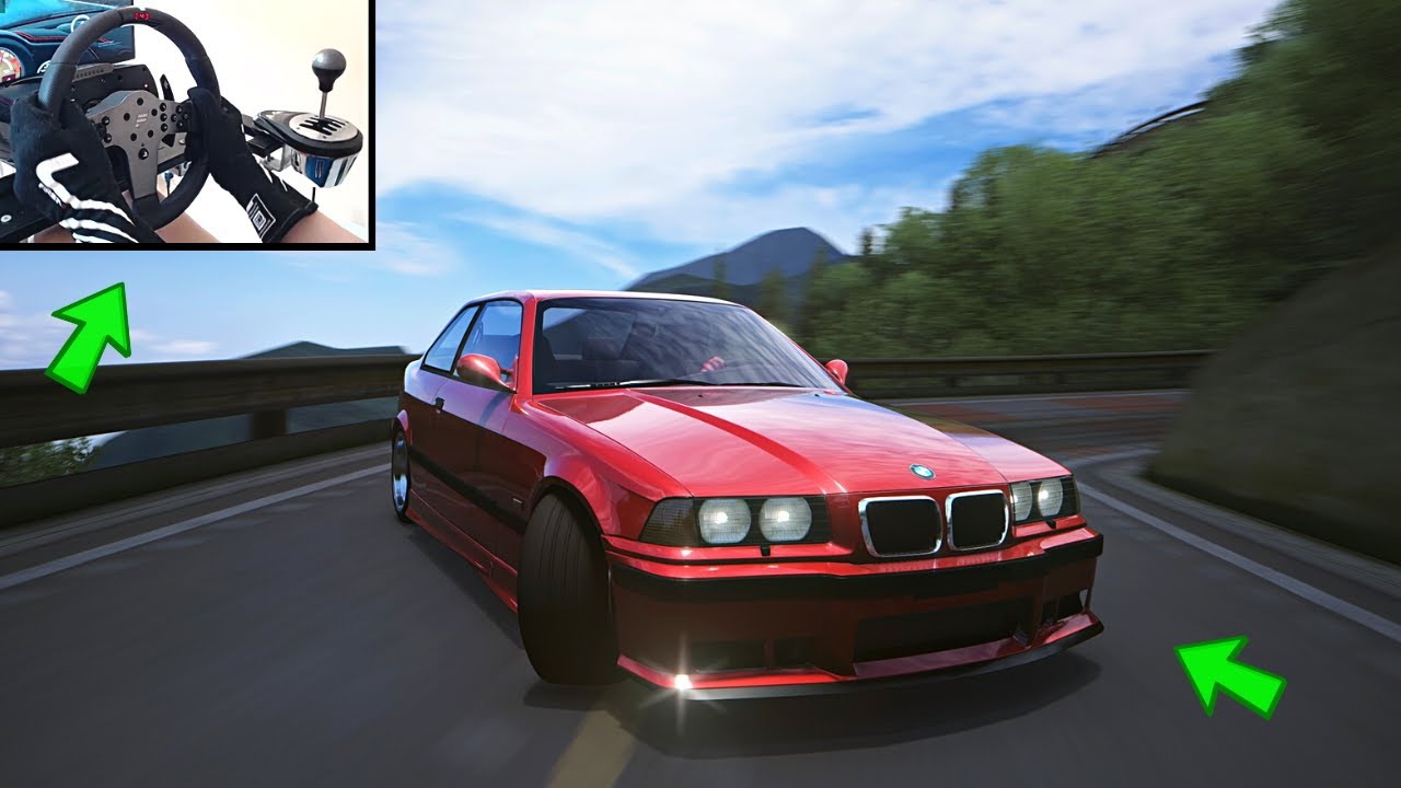 BMW E36 M3 DRIFT - Assetto Corsa ( Steering Wheel ) Gameplay