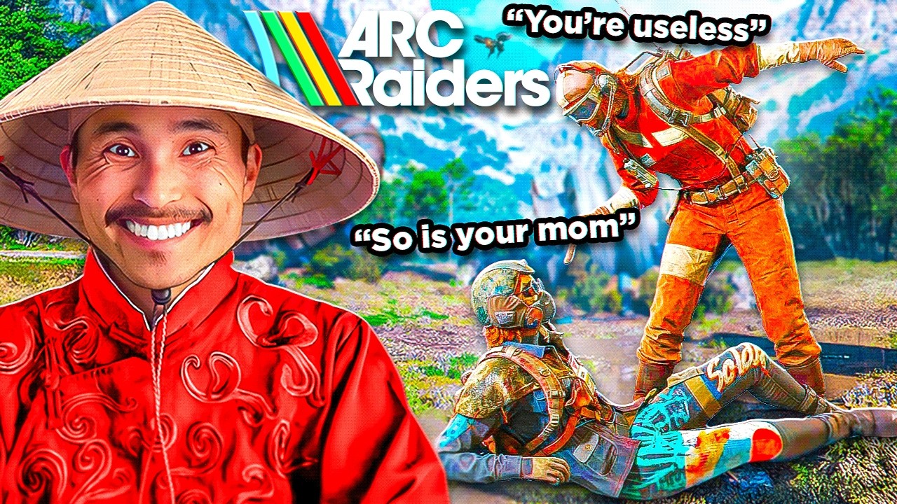 Мой товарищ по команде из Arc Raiders проявил расизм... Поэтому мы на него набросились.