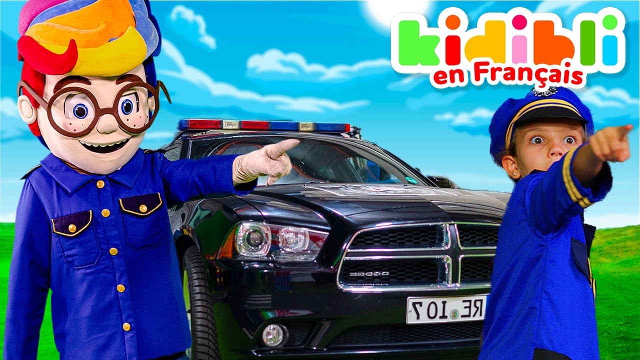 Fais semblant d'être un policier et protège la ville ! | Kidibli | Animaj Kids