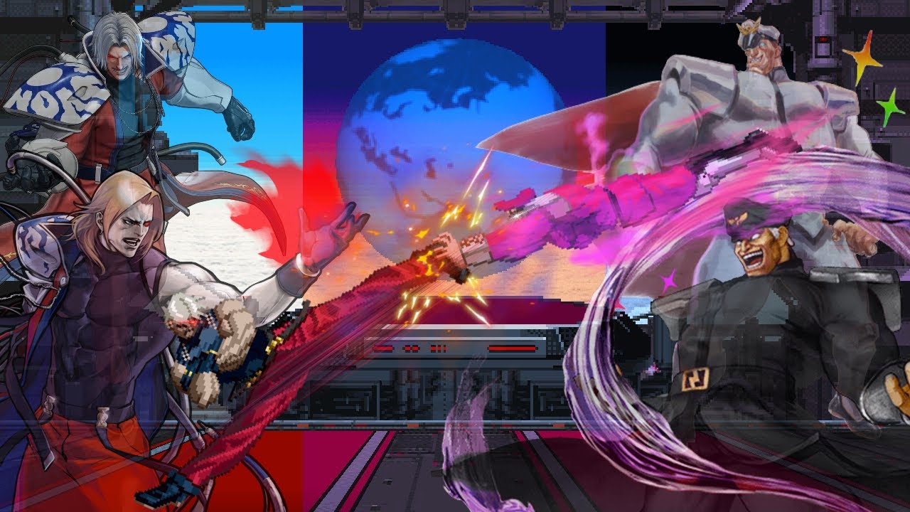 Omega Rugal vs Final Bison l All Transformation (Non-Canon) l The King of Fighters X Street Fighter