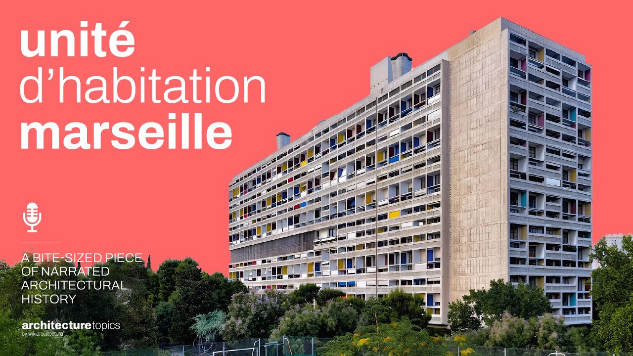 Unité d'Habitation Marseille – видение Ле Корбюзье нового образа жизни