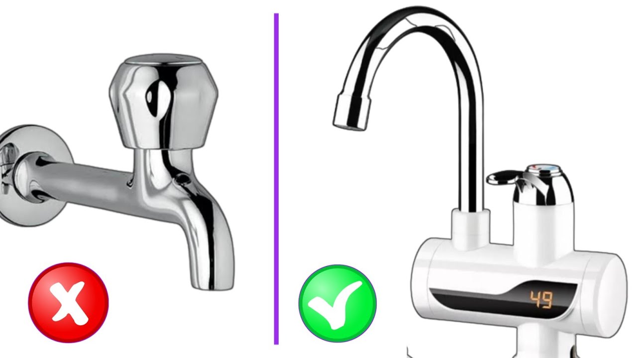 Hot and Cool  mixed Water tap | Introducing Instant water heater tap for home