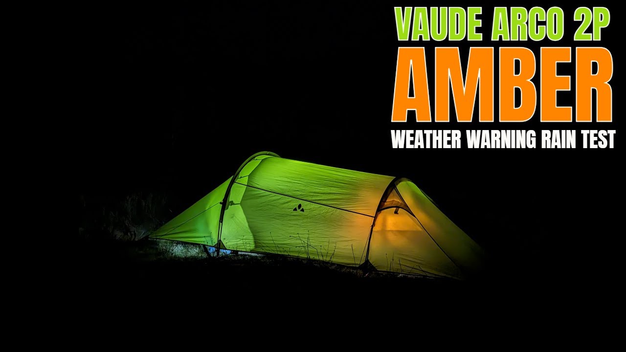 #315 AMBER Weather Warning Тест на дождь | Палатка Vaude Arco 2P | Куртка Montane Synergy 2L GTX |
