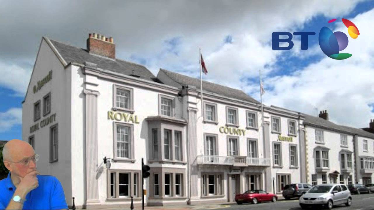 Respected Gentleman calls a Hotel in County Durham and gets connected to BT