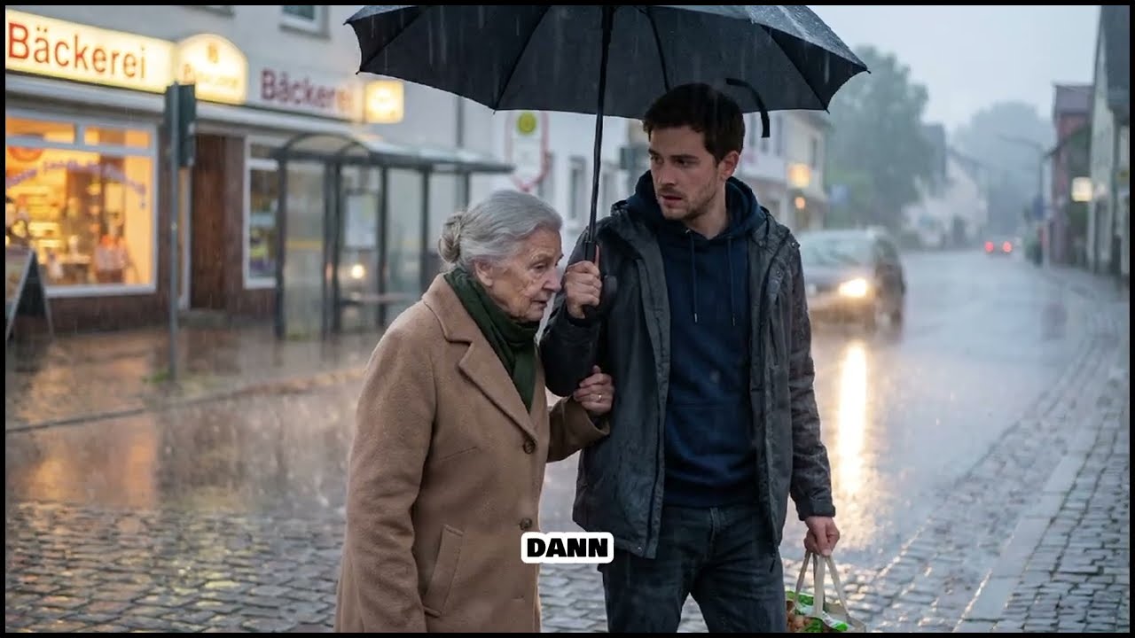 Er Half Einer Alten Frau Im Regen &ndash; Drei Tage Sp&auml;ter Bekam Er Einen Anruf, Der Alles Ver&auml;nderte