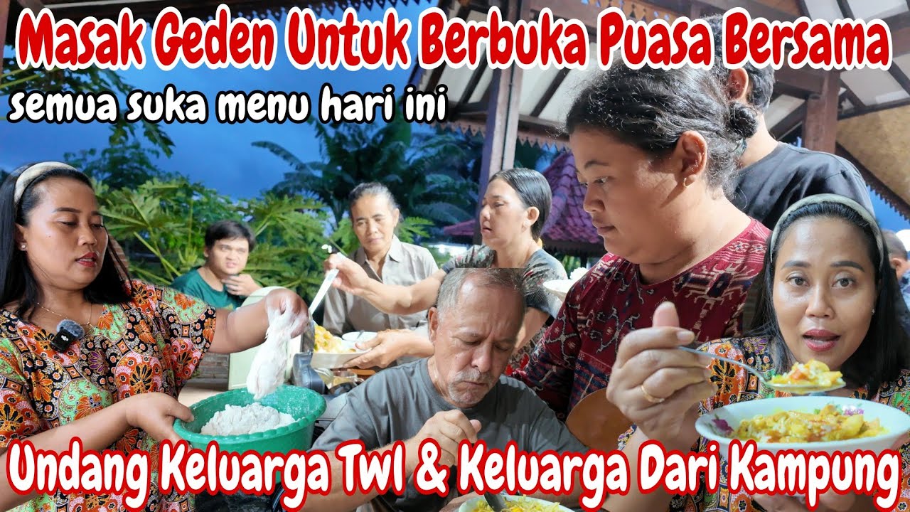 MASAK GEDEN‼️SOTO BABAT 4KG AYAM KENTUCKY,KERANG ,ES KELAPA MUDA~UNTUK BUKA BERSAMA KELUARGA & TWL