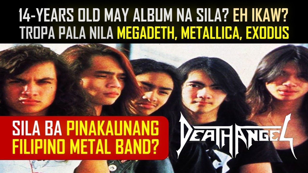 MGA BATANG FILIPINO - AMERICAN NA TROPA NG METALLICA, MEGADETH AT EXODUS | DEATH ANGEL TAGALOG STORY