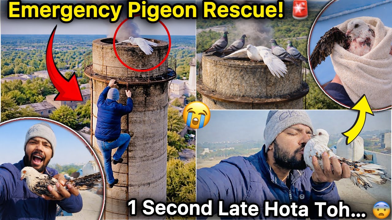 Kabutar Full Jaal Gaya 😨 | Mushkil Se Jaan Bachayi 😭