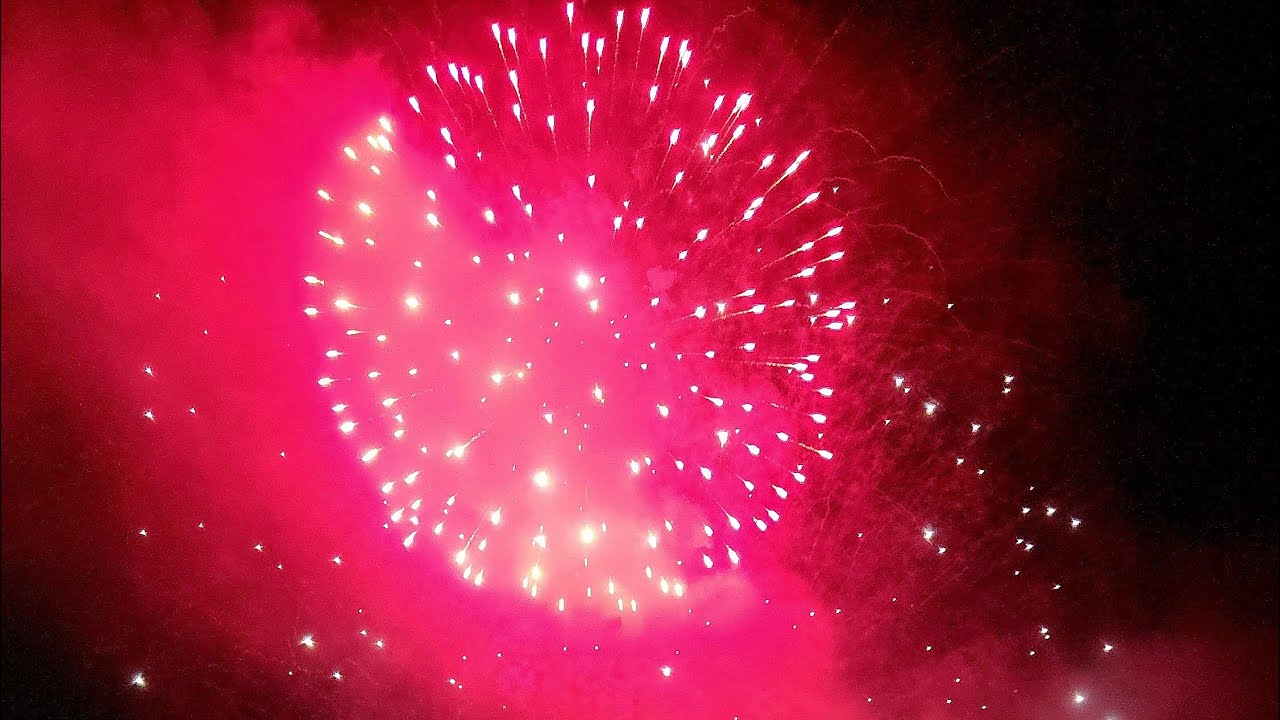 Las Palmas de Gran Canaria fireworks 2025 - Happy New Year from Playa Las Canteras