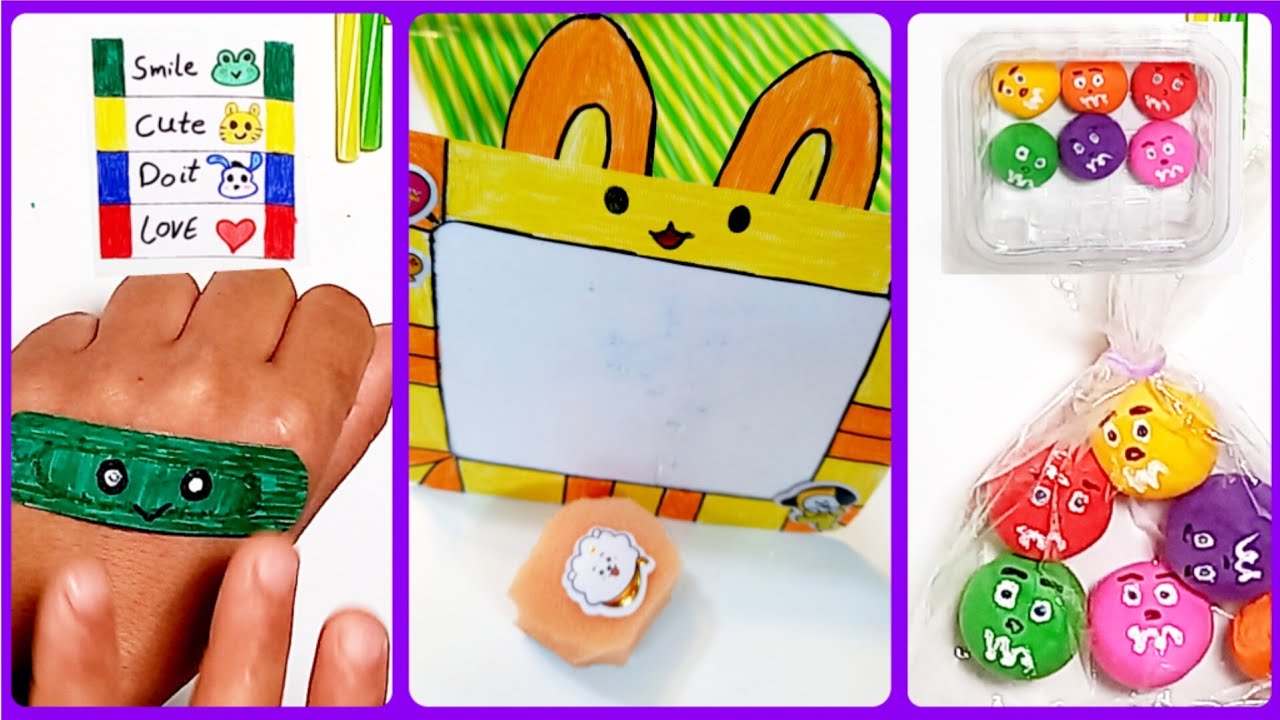 Easy craft/Miniature craft/Making toys/Paper craft/How to make/DIY/School project/Cuti art and craft