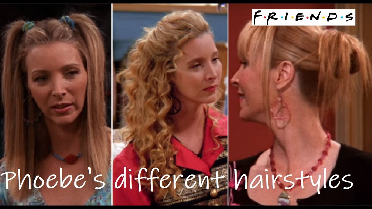 FRIENDS TV SHOW: Phoebe's Different Hairstyles (season 1-10)