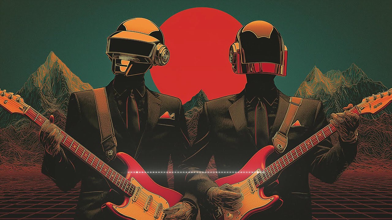 Daft Punk Harmonic Passage🪩🤖 | Chill Disco, Electro Funk, Retro Groove Playlist
