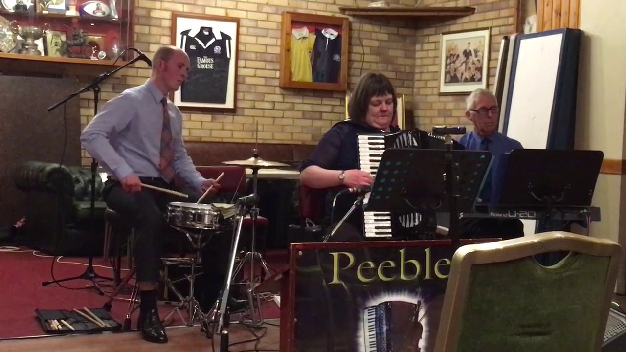 Susan MacFadyen playing 6/8 Pipe Marches at Peebles Accordion &Fiddle Club