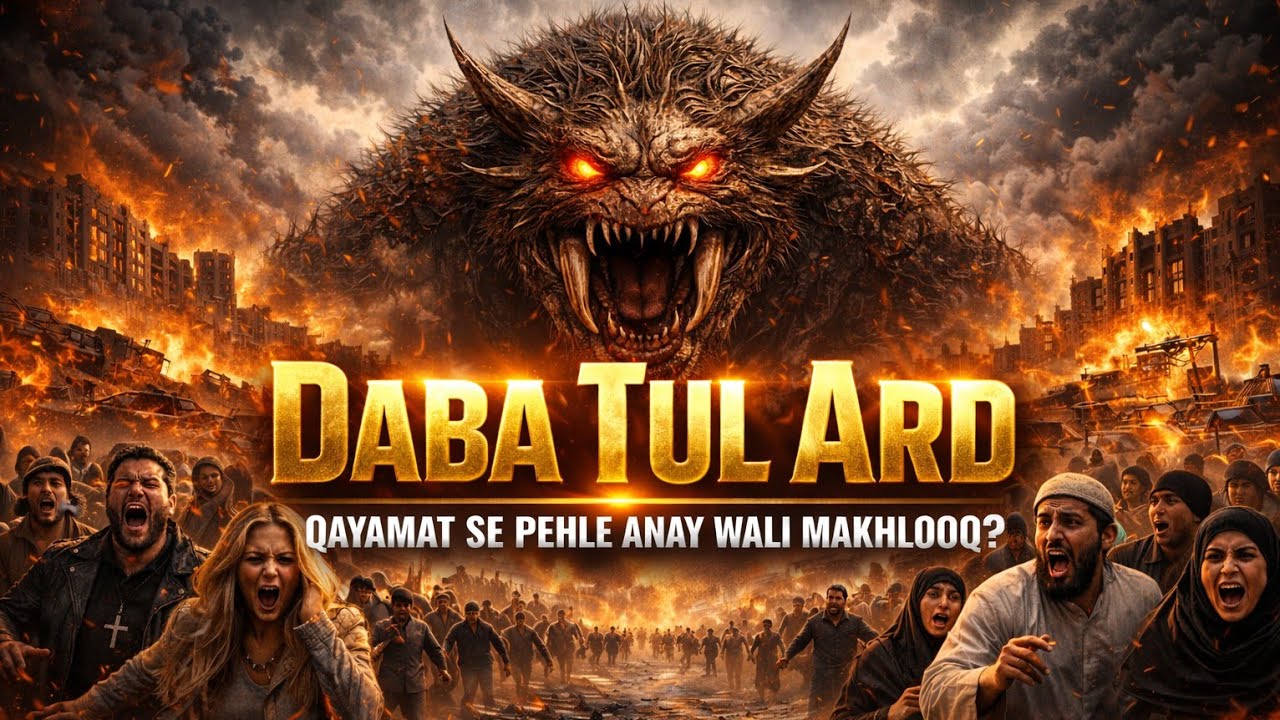 Dabbatul Ard Ki Haqeeqat: Qayamat Ki Sab Se Badi Nishani | The Beast of the Earth (Urdu/Hindi)