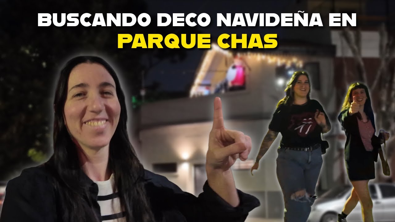 Empezando el 2026 ✨buscando lucecitas en Parque chas 🥲