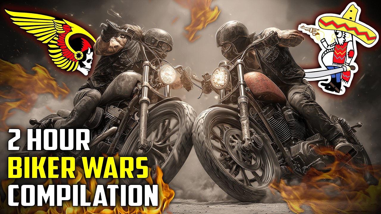 2 HOUR BIKER WARS COMPILATION | Blood On The Highway