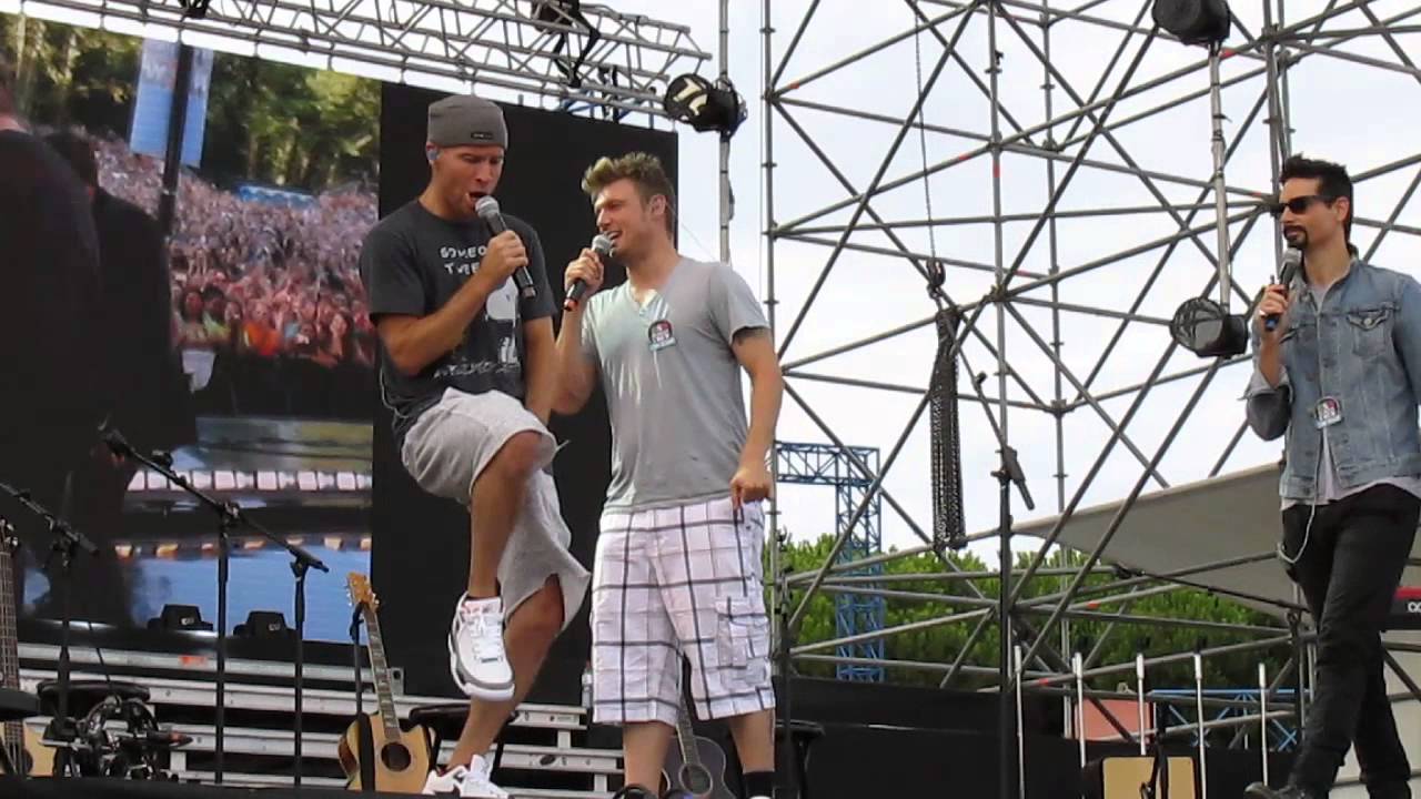 Backstreet Boys - Hot Hot Hot Soundcheck Party - Cattolica 23/07/2014