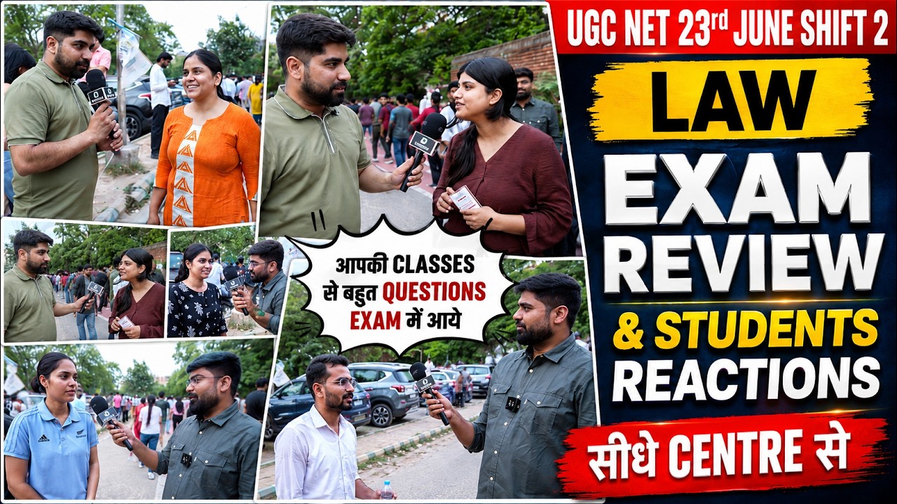 UGC NET Law Paper Analysis 2026 | UGC NET Law June 2026 Paper Analysis Direct From Centre