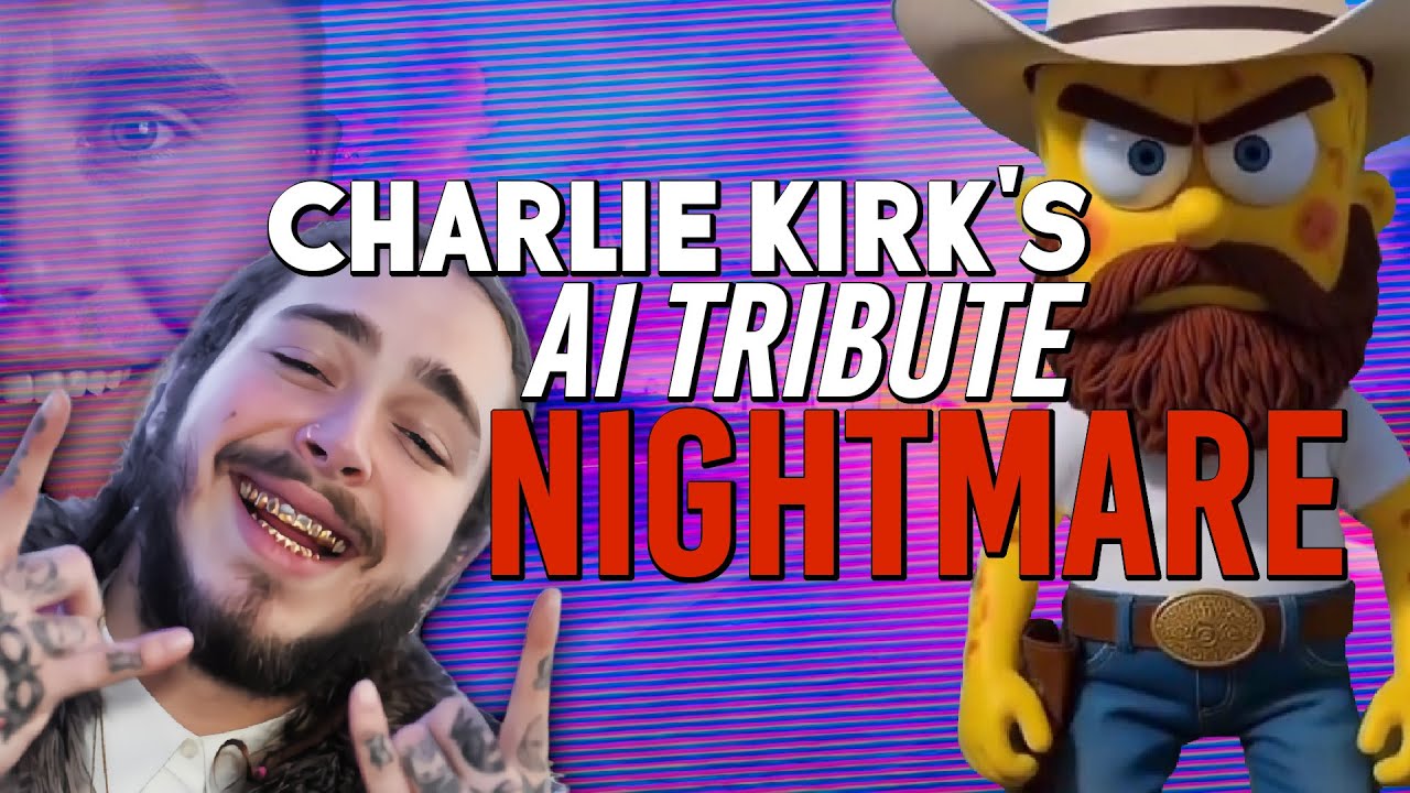 The DERANGED World of Charlie Kirk AI Tributes