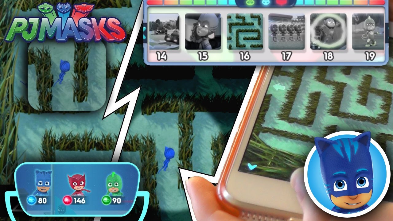NEW! PJ Masks iPad Game - Catboy Lost in a Ninjalino Maze