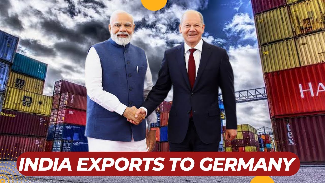 What India exports to Germany | $10.9 Billion Trade !