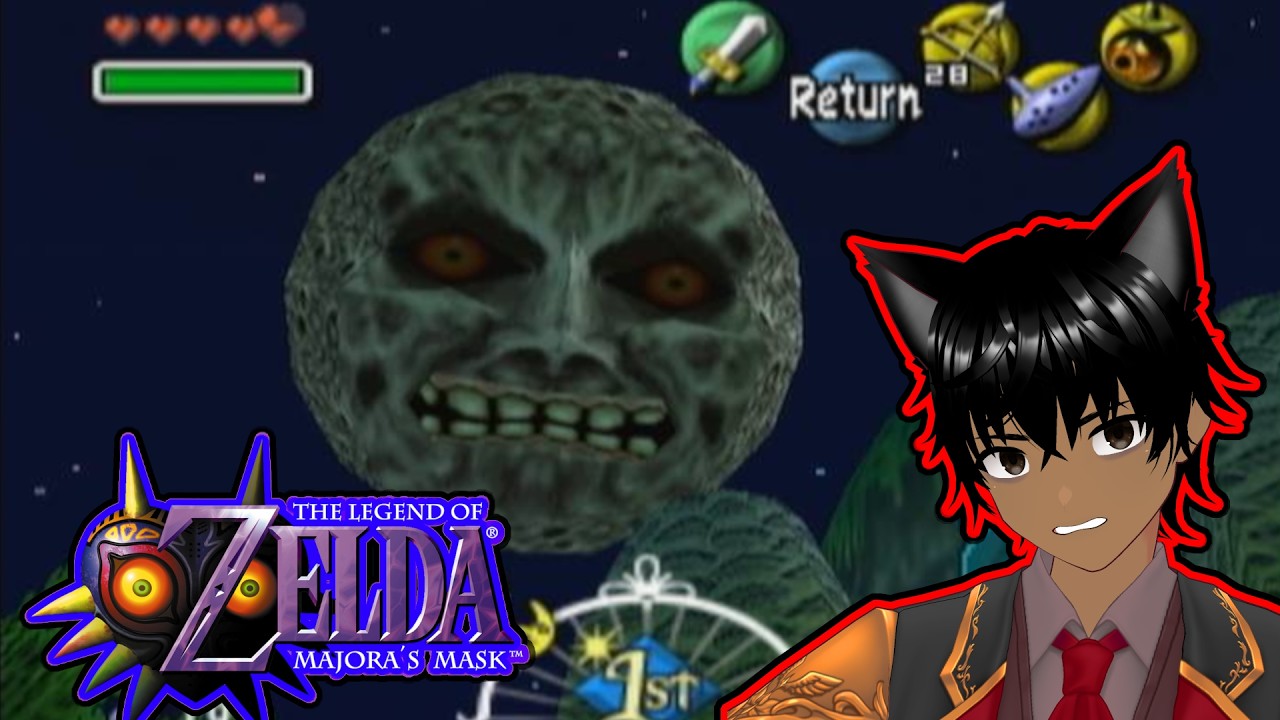 My First Zelda Playthrough! || Legend of Zelda Majora's Mask | (Interaction Commands in Desc.)