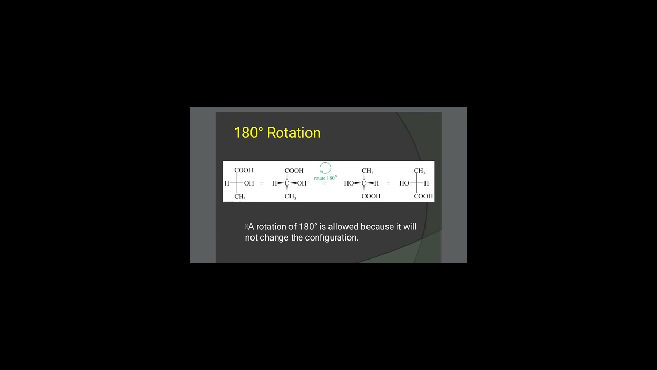 180 DEGREE ROTATION #viral #jhwconcepts #chemistry #stereochemistry #shortsviral2023